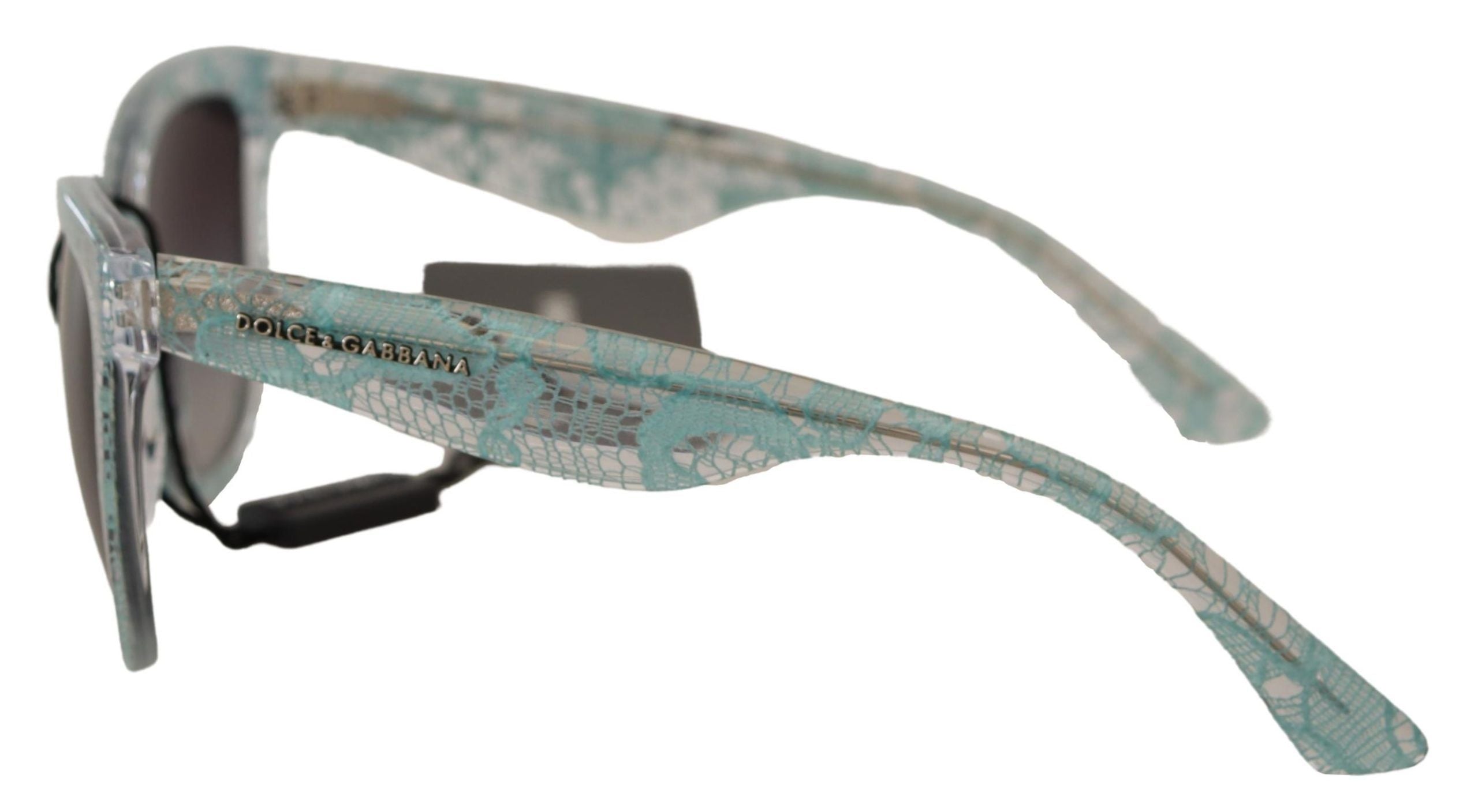 Sizilianische Spitze Kristall Acetat-Sonnenbrille