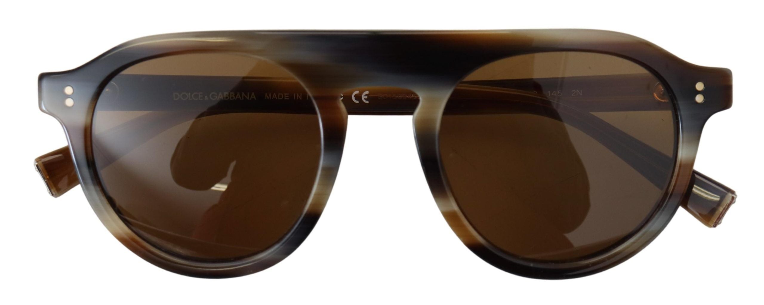 Zeitlose Unisex-Sonnenbrille in Schildpatt