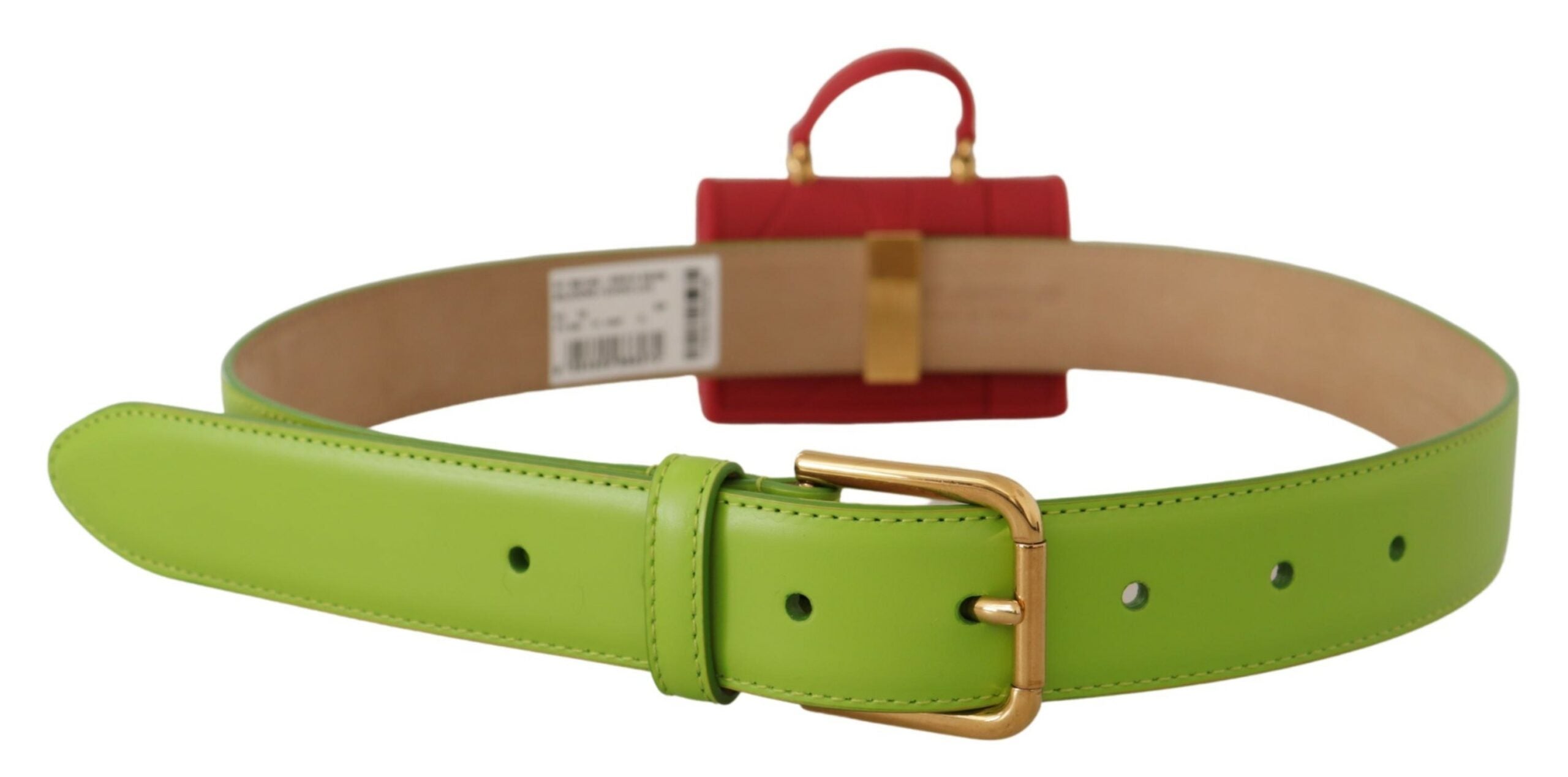 Eleganter Ledergürtel mit Mini-Taschen-Accessoire