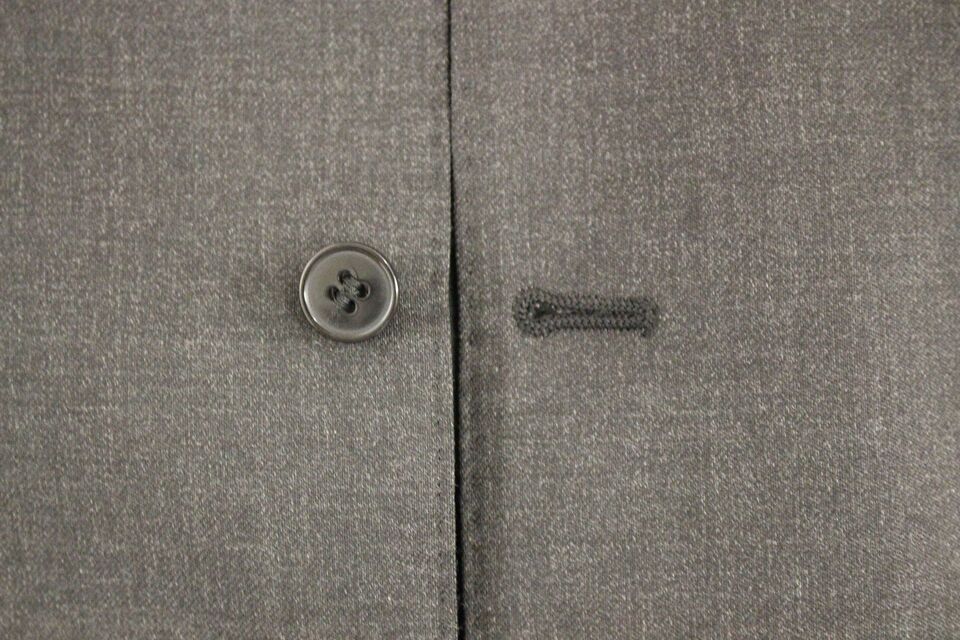 Elegante graue Weste aus Wolle für formelle Anlässe