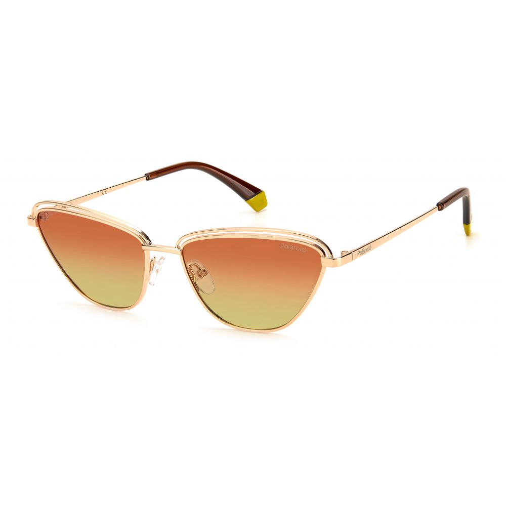Goldene Metall-Sonnenbrille