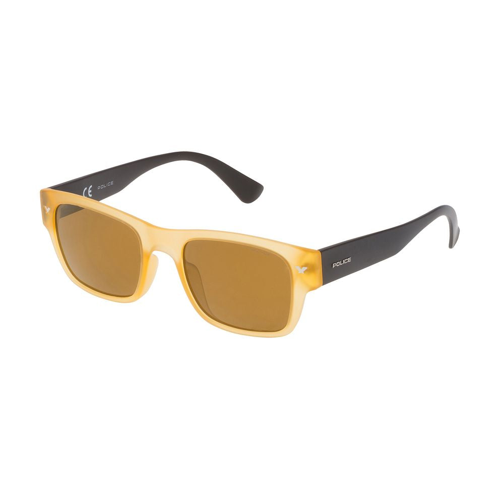 Gelb gespritzte Sonnenbrille