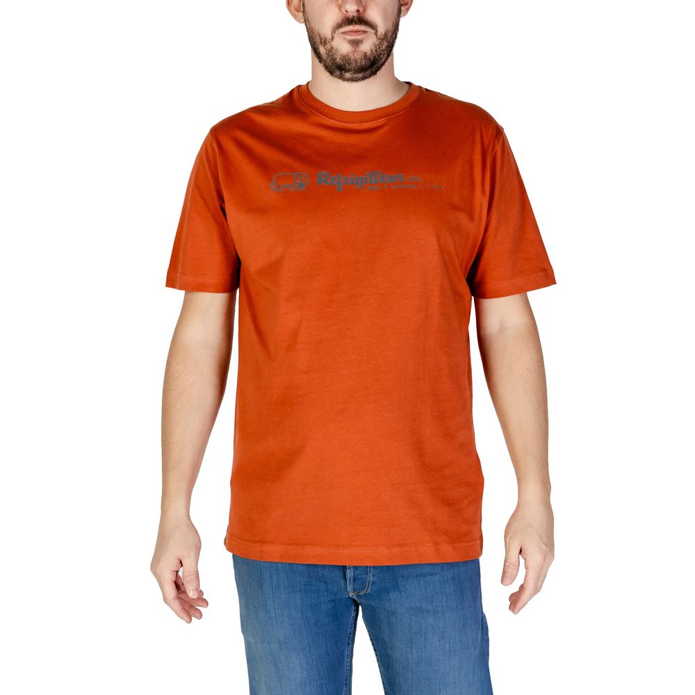T-Shirt aus roter Baumwolle