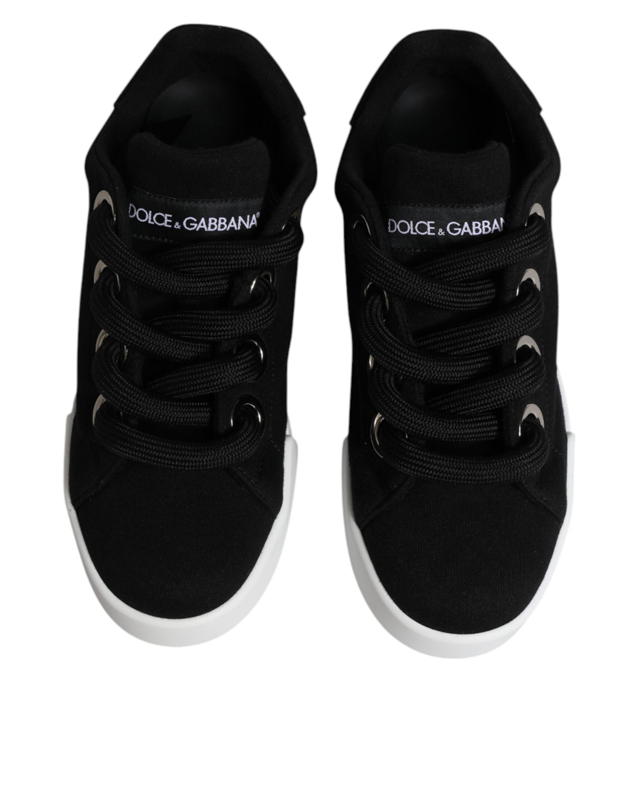 Schwarz Portofino Low Top Sneakers Schuhe