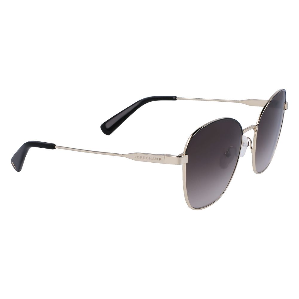 Gelbe Metall-Sonnenbrille