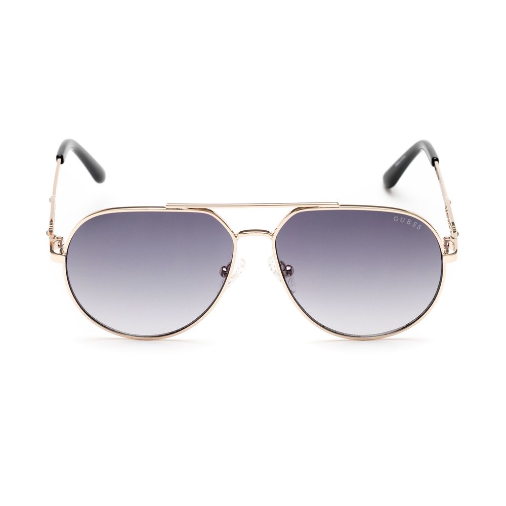 Goldene Metall-Sonnenbrille