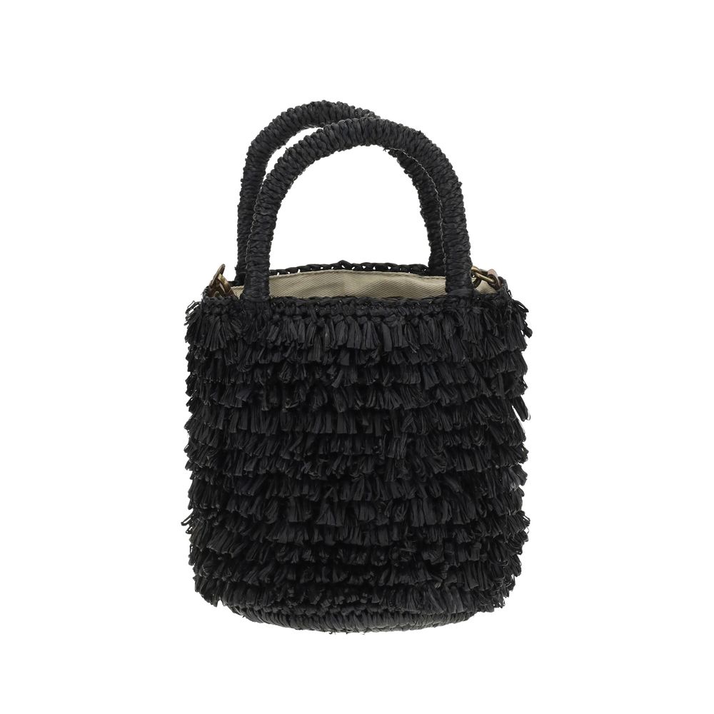 Naka Raffia Umhängetasche