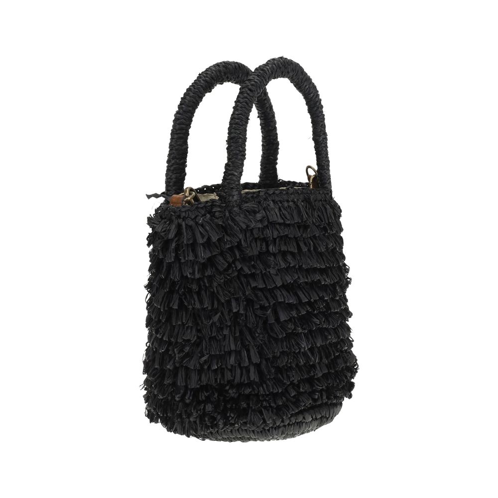 Naka Raffia Umhängetasche