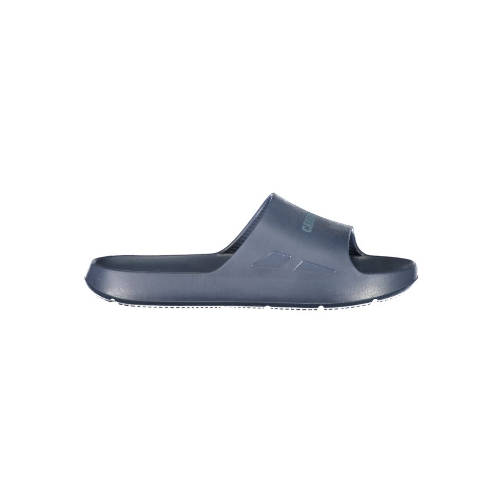 Blaue Polyethylen-Sandale